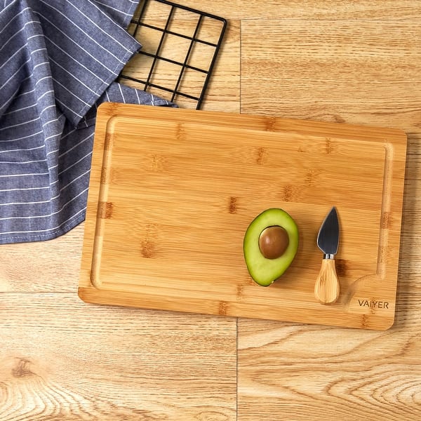 Large Cutting Board with Juice Groove - Plastic Kitchen Chopping Board –  Belwares