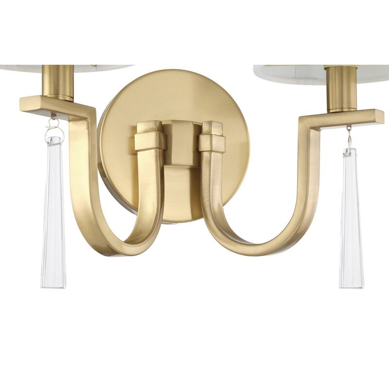 Craftmade 58262 Fortuna 2 Light 11" Tall Wall Sconce