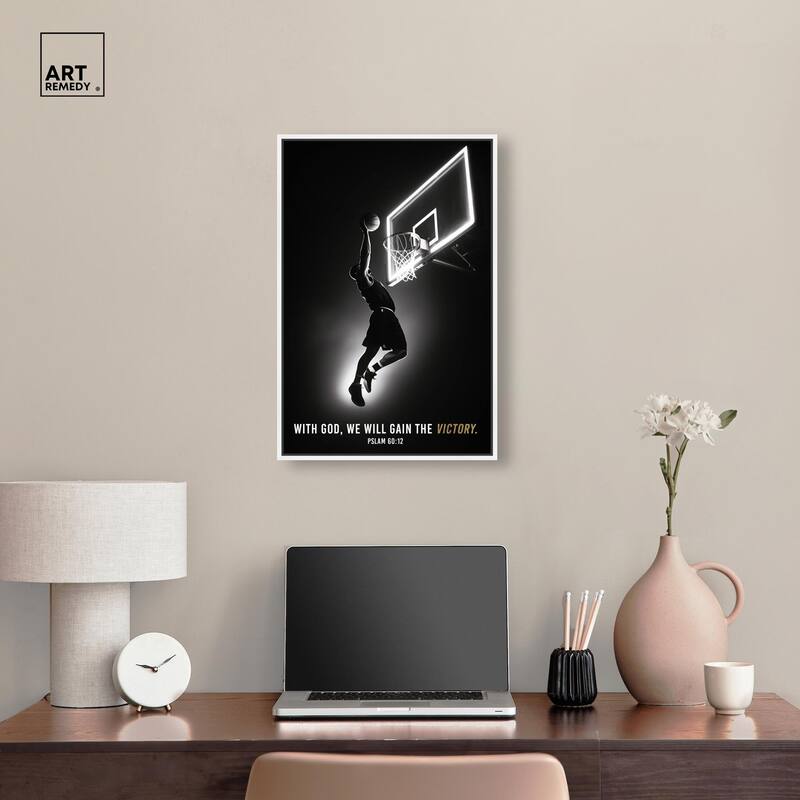 We Will Gain the Victory Canvas by Art Remedy