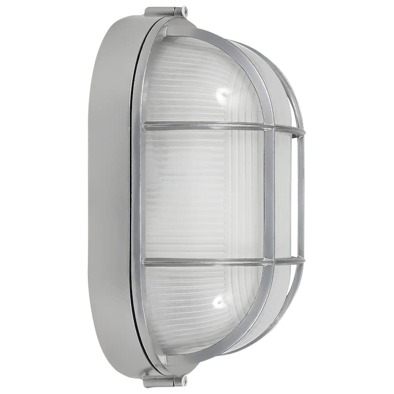 Access Lighting Nauticus Dual Mount - Wet Location Bulkhead - Frosted Glass Shade - Replaceable LED