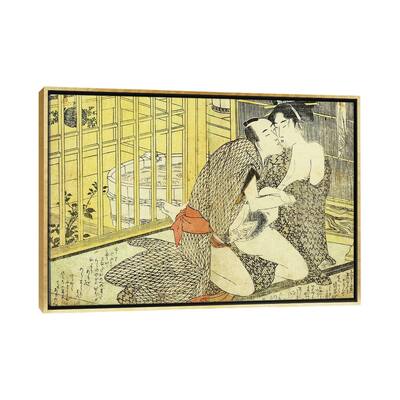 iCanvas "Bathhouse Sessions 2" by Unknown Artist Framed Canvas Print
