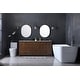 preview thumbnail 5 of 9, Elegant Lighting VF2872D Soma 72" Free Standing Double Basin Vanity