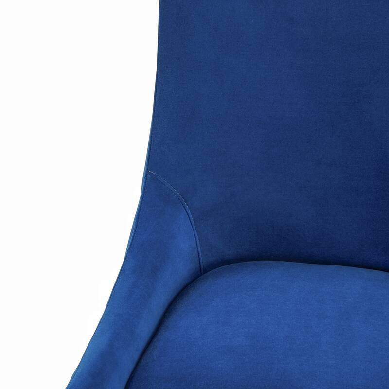Irina Dining Chair Velvet Side Chair with Stainless Steel Leg