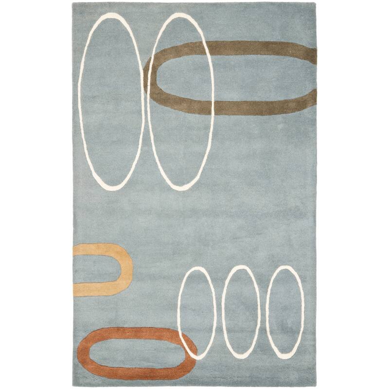 SAFAVIEH Handmade Soho Eluned Abstract N.Z. Wool Rug