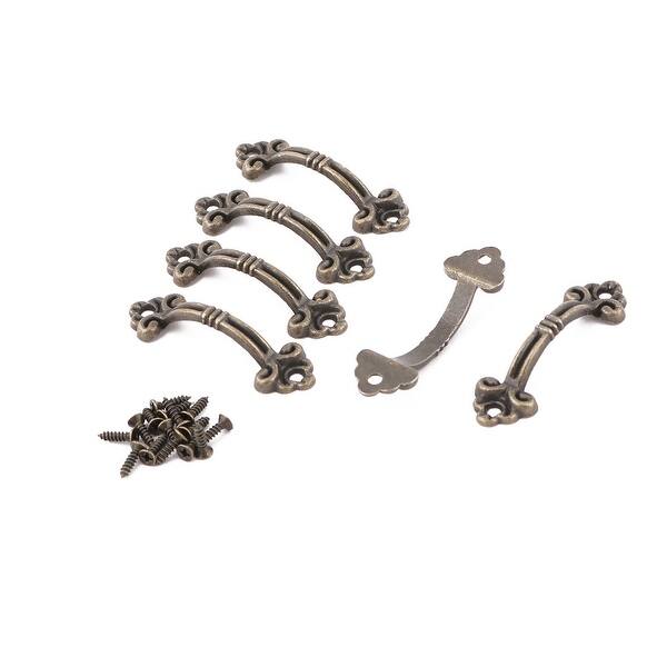 Shop Uxcell Metal Vintage Style Furniture Drawer Cabinet Door Pull