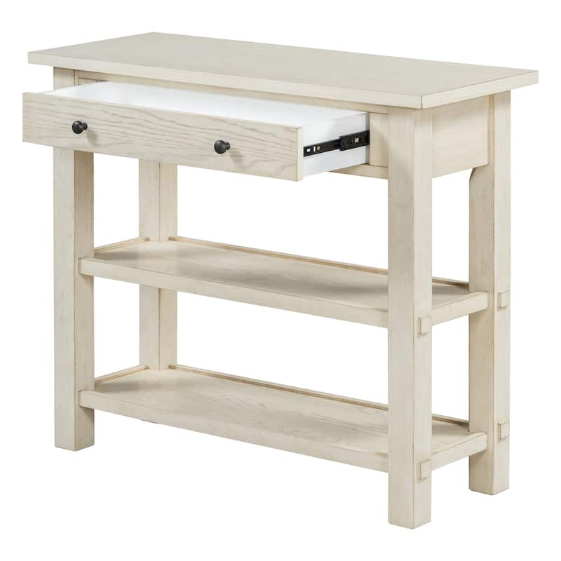 Modern Storage Entryway Table