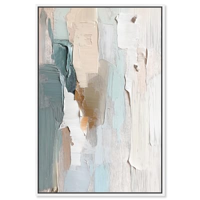 Impasto Intervals I Canvas by Art Remedy