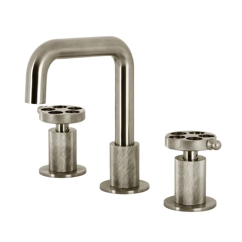 Kingston Brass KS141.RKZ Wendell 1.2 GPM Widespread Bathroom Faucet - Brushed Nickel