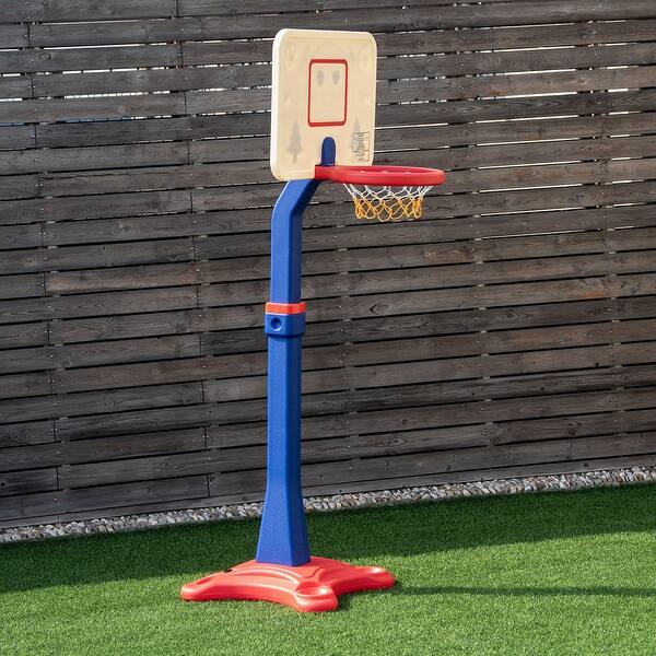 Shop Costway Kids Children Basketball Hoop Stand Adjustable Height