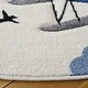 preview thumbnail 43 of 42, SAFAVIEH Carousel Kids Turi Airplane Rug