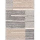 preview thumbnail 7 of 6, Livabliss Gladys Geometric Beige/ Grey Area Rug - 5' x 7'6"