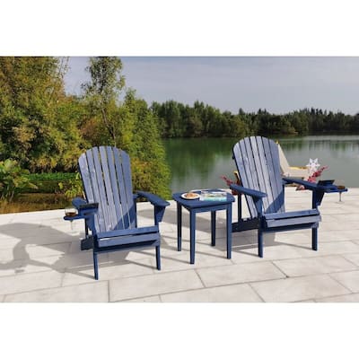 Earth Collection Adirondack Chair with phone and cup holder