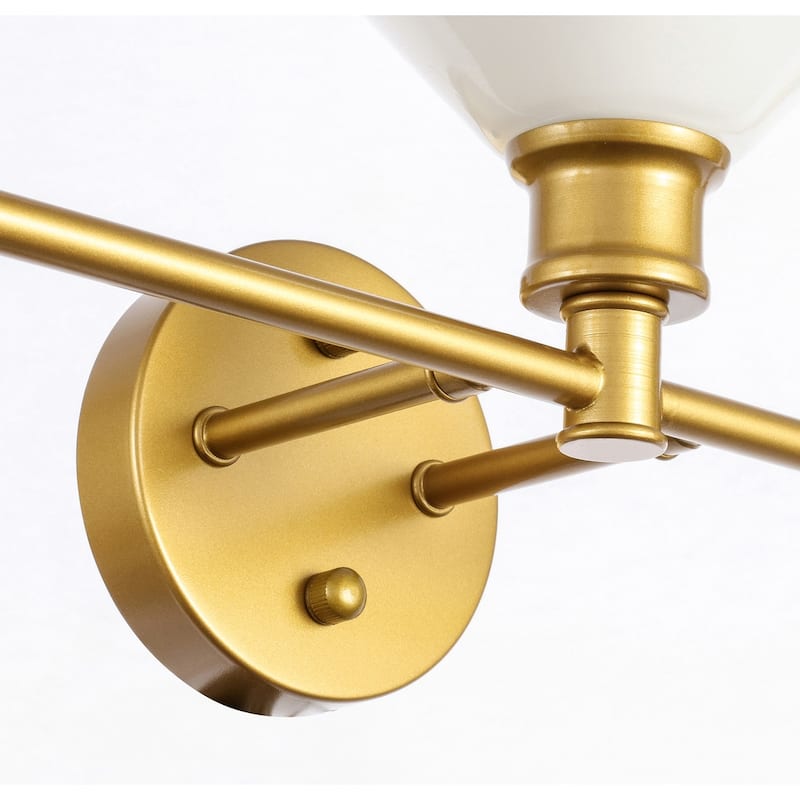 Carson Carrington Ullerslev 5-Light Clear Frosted Wall Sconce