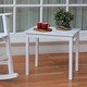 preview thumbnail 30 of 35, Cambridge Casual Alston Side Table Rectangular White