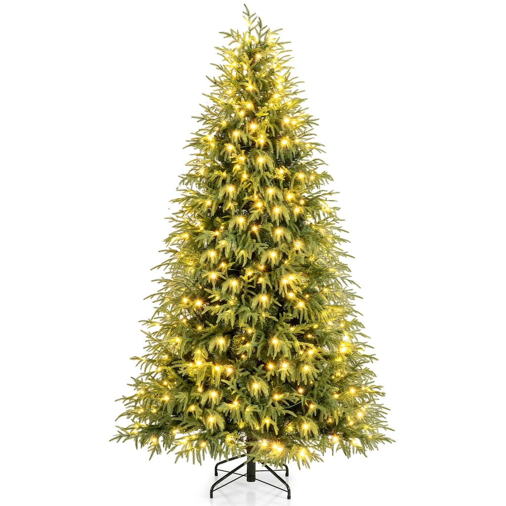 Coatway 7/7.5/8 FT Artificial Pre-Lit Christmas Tree with 400/500/470 - See Details