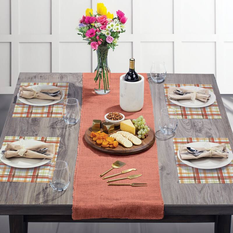 Autumn Days Paper Placemats 24 Sheet Reusable Premium Paper Stock Placemats in Resealable Storage Bag Made in The USA 17" x 11"
