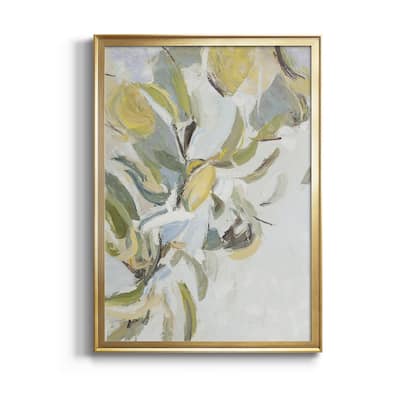 Lemon Pears Premium Framed Canvas - Ready to Hang