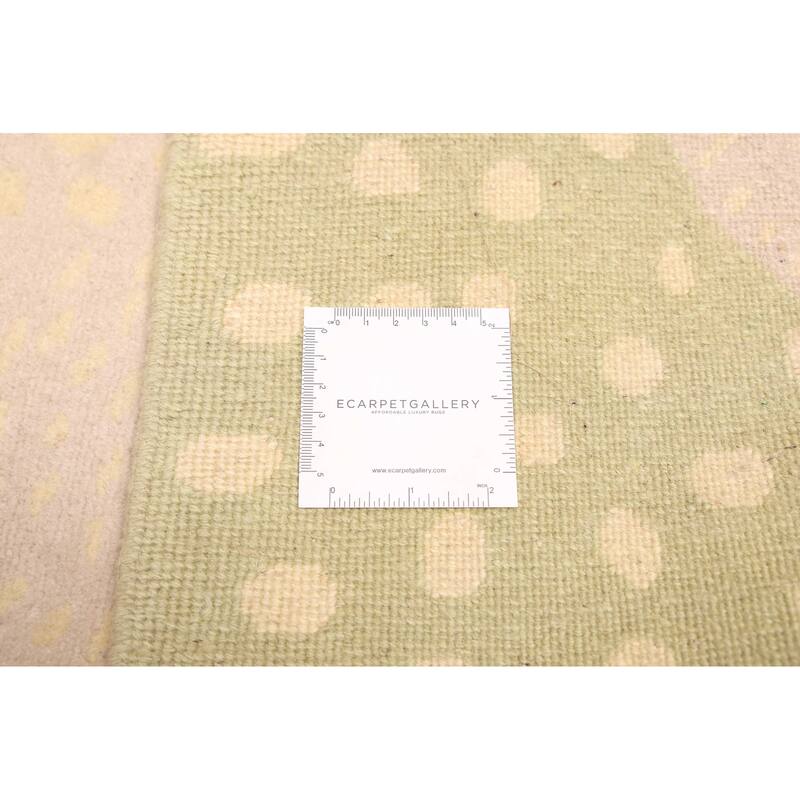 ECARPETGALLERY Hand-knotted Opulence Beige Wool Rug - 9'0 x 11'11