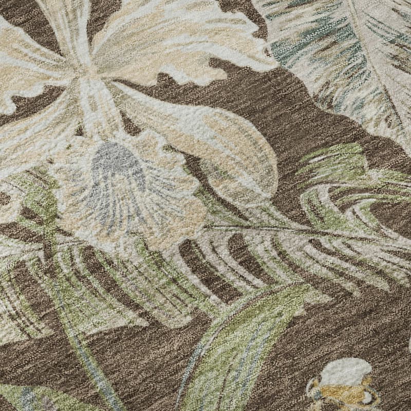 Premium Washable Super Soft Tropical Paradise Mayfield Rug