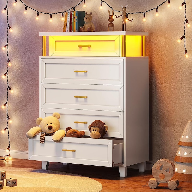 Dresser Bedroom Drawers Dressers Chests of Drawers Charging Station