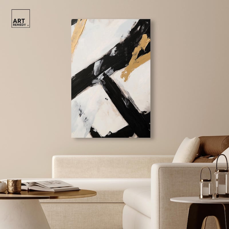 Dichotomy II Canvas by Art Remedy, Gallery Wrapped