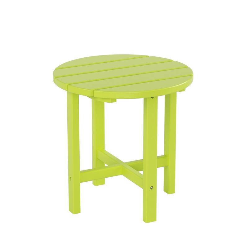 Laguna Hdpe All Weather Outdoor Patio Rocking Chairs With Side Table (3-Piece Set)