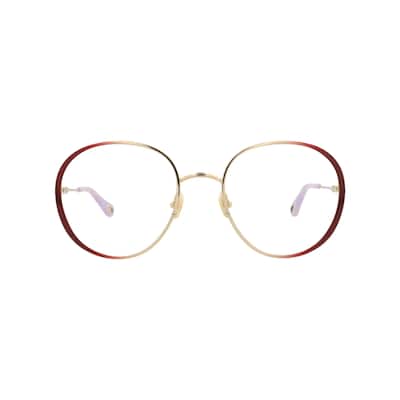 Chloé Round-Frame Metal Optical Frames