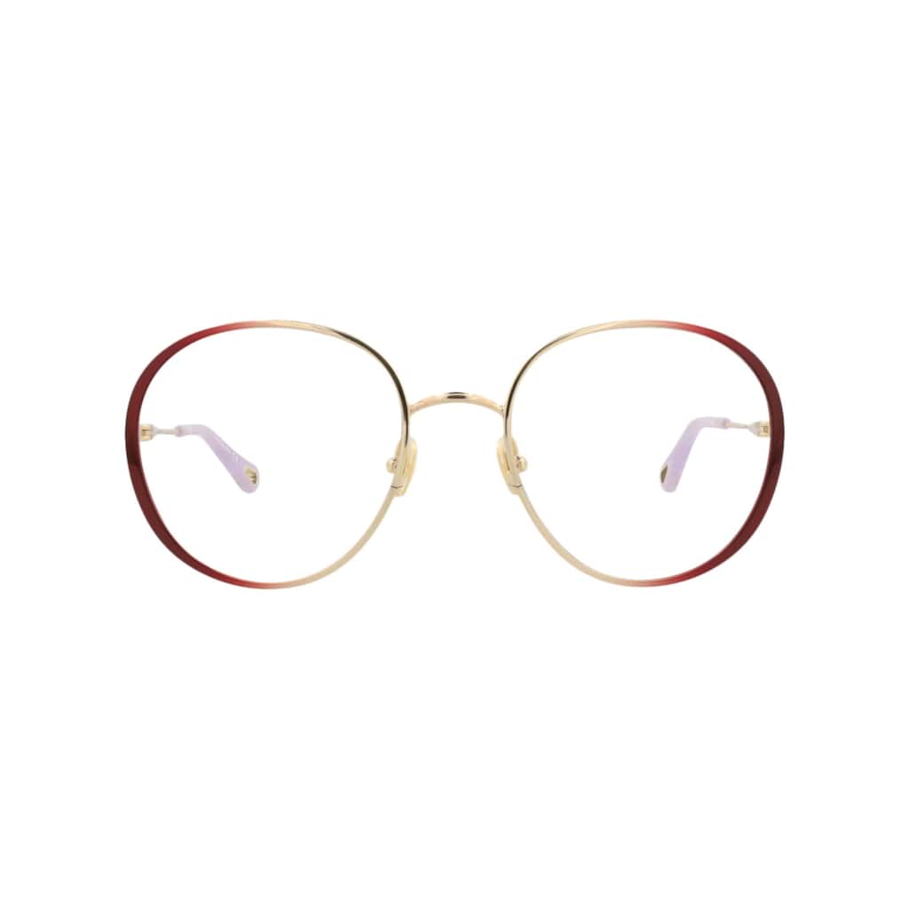 Chloé Round-Frame Metal Optical Frames