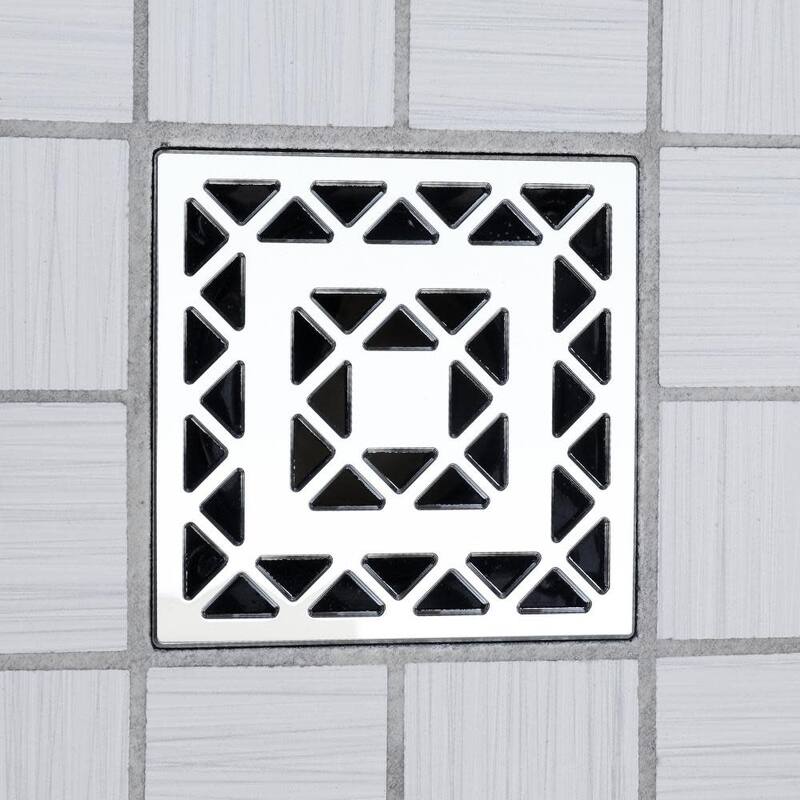 Ebbe America E4802-PC LATTICE - Polished Chrome - Unique Drain Cover