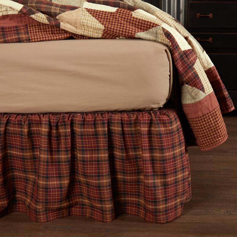Abilene Star Bed Skirt - Queen