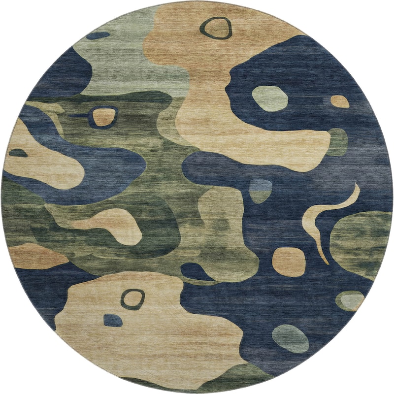 Premium Washable Super Soft Abstract Kali Mayfield Rug
