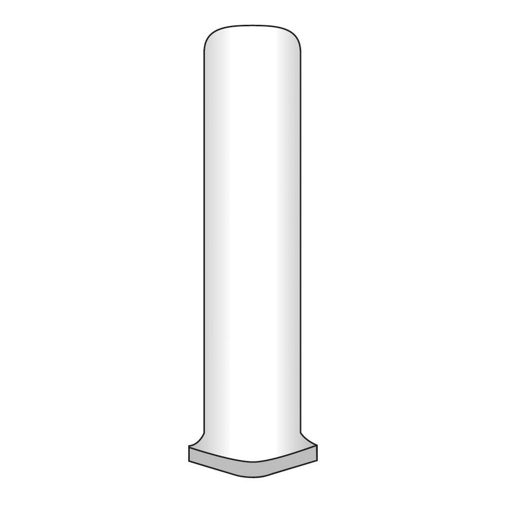 Emser Tile Ambiance Mat - 1" x 6" Cove Base Corner Floor and Wall Tile