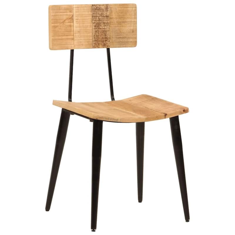 vidaXL Dining Chairs 2/4 pcs Solid Reclaimed Wood/Solid Wood Mango