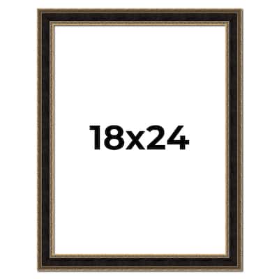 18x24 Frame Gold Antique Vintage Sold Wood Picture Frame | 1.75 Inch