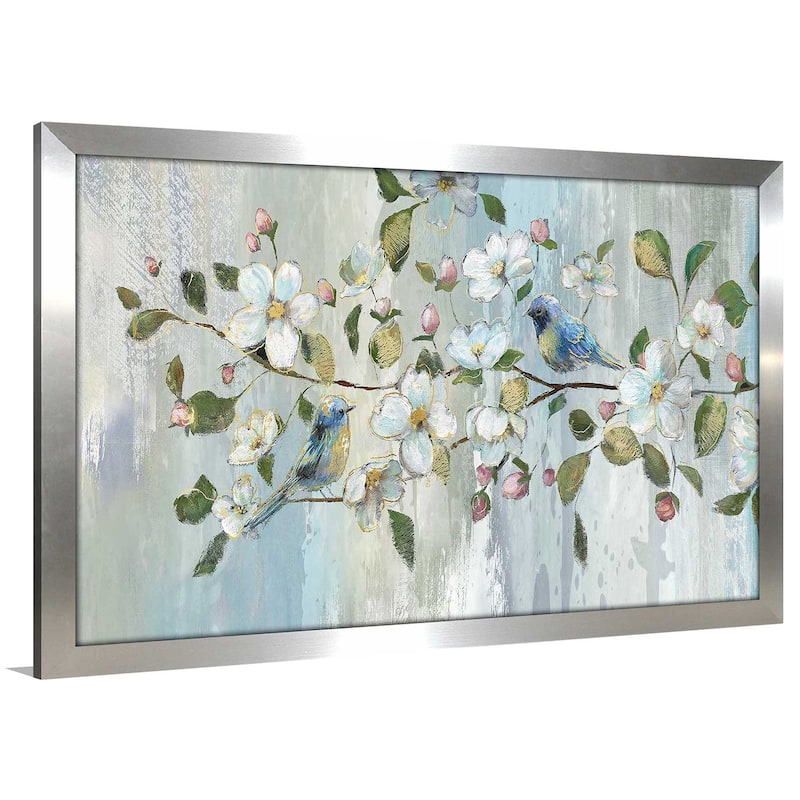 "Painterly Spring (Horizontal)" by Nan Print on Acrylic