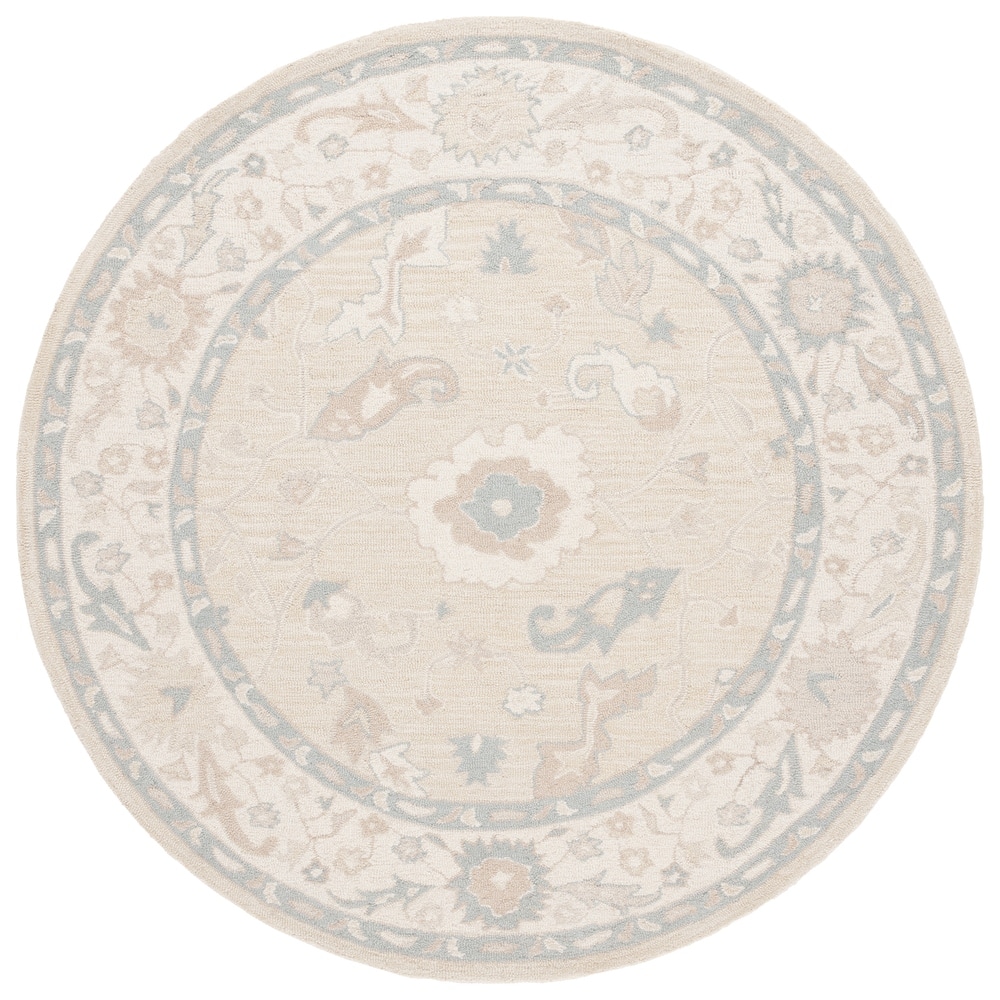 SAFAVIEH Handmade Ebony Yulija Modern & Contemporary Wool Rug