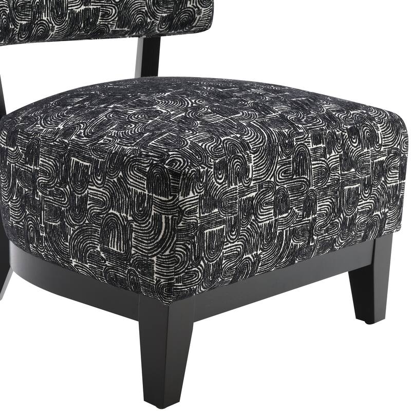 Furniture of America Phaen Modern 28-inch Pattern Fabric Accent Chair