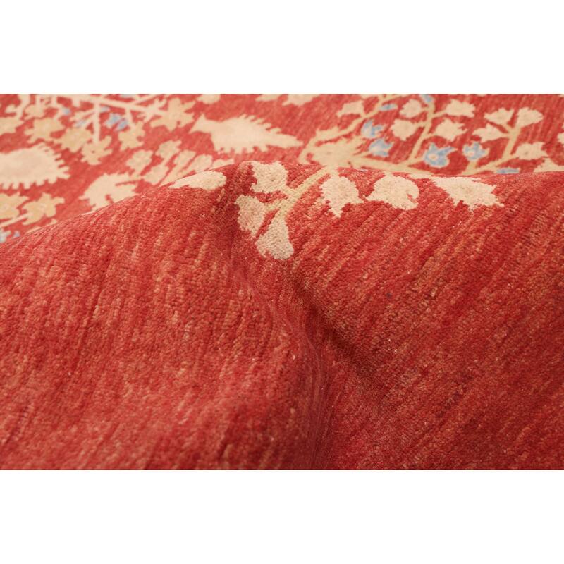 ECARPETGALLERY Hand-knotted Pako Persian 18 Of 20 Red Wool Rug - 9'0 x 11'8