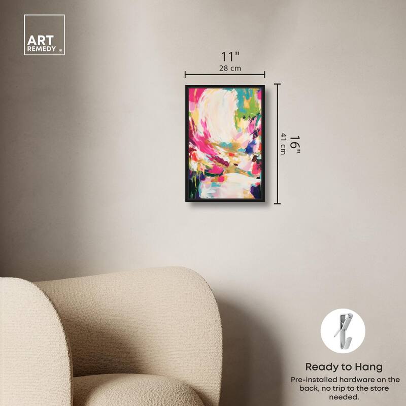 Deep Bloom II Canvas by Art Remedy
