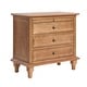preview thumbnail 21 of 52, Muriel Farmhouse 3 Drawers End Table with Built-In Outlets by HULALA HOME