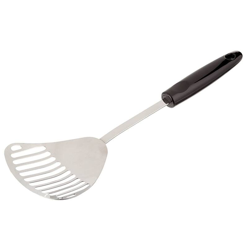 Chef Craft 12.5" Select Stainless Steel Slotted Skimmer Spoon - 3 pack