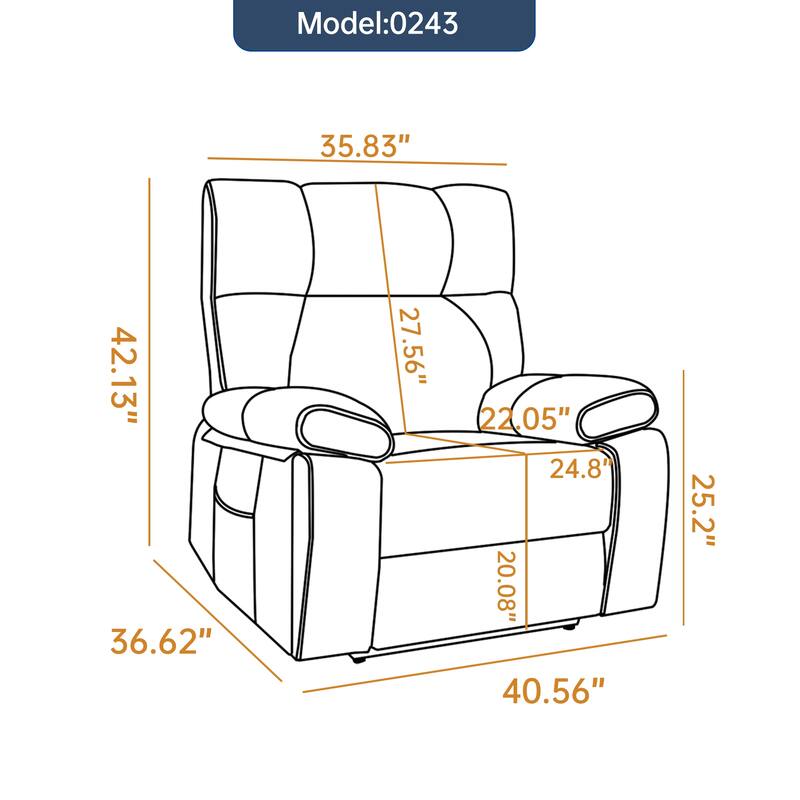 Leatheraire Heat Massage Dual Motor Infinite Position Up to 350 LBS Large Electric Power Lift Recliners with Hidden Cup Holders