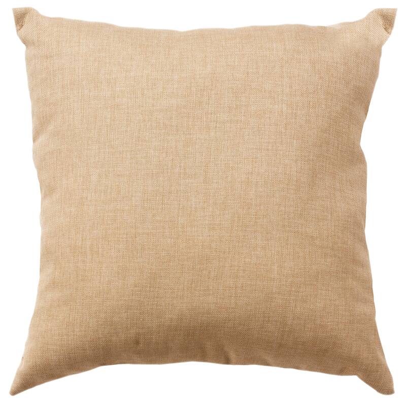 Rizzy Home Reversible Solid Color Outdoor Pillow - 22"x22" - Natural