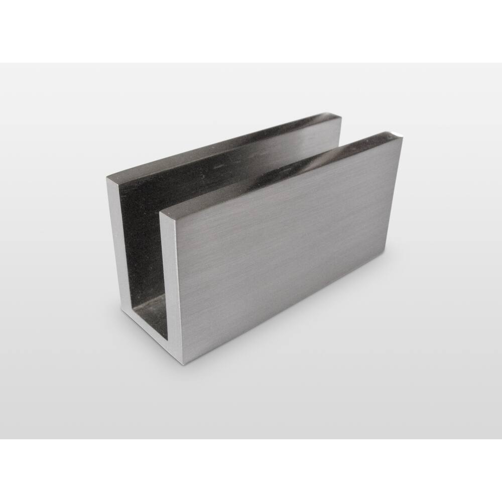 Glass Warehouse 78" x 6" Frameless Shower Door - Single Fixed Panel