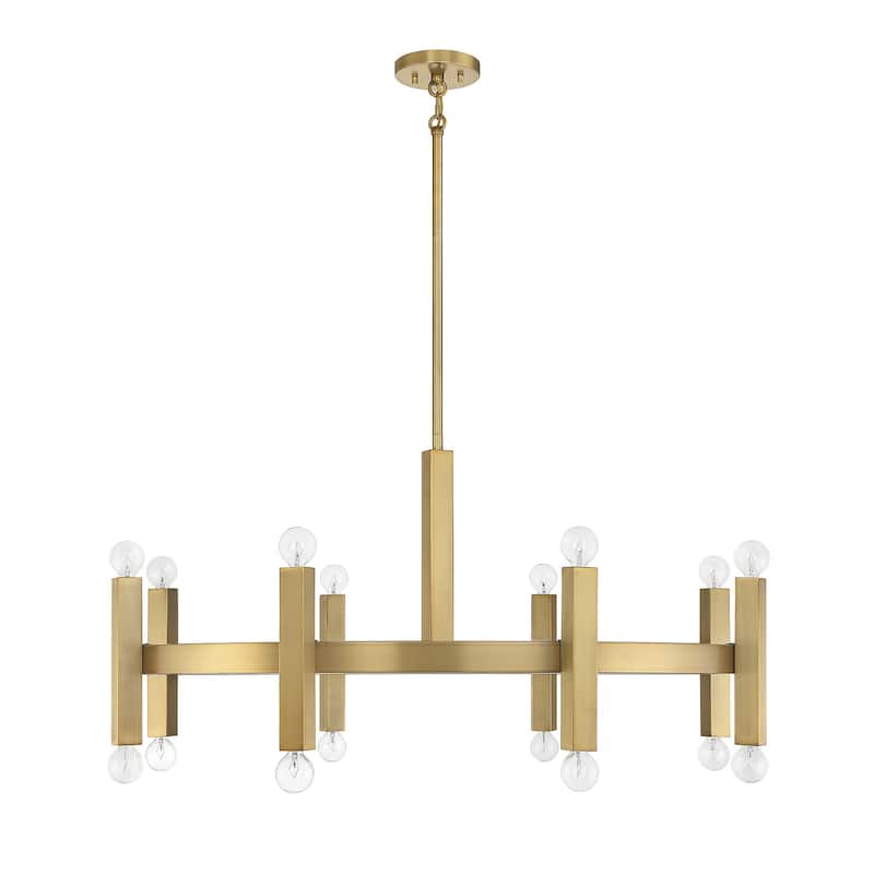 Meridian M100103 16 Light 41" Wide Drum Chandelier