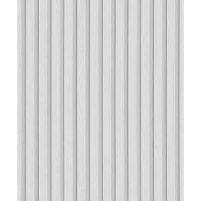 Galerie Wallcoverings Eden Collection Wood Slat Stripe Vinyl on Non-Woven Matte Wallpaper Roll