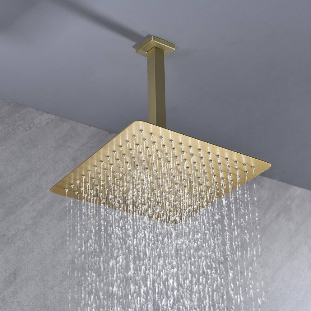 Bathroom Luxury High Pressure Waterfall Rain Shower Head