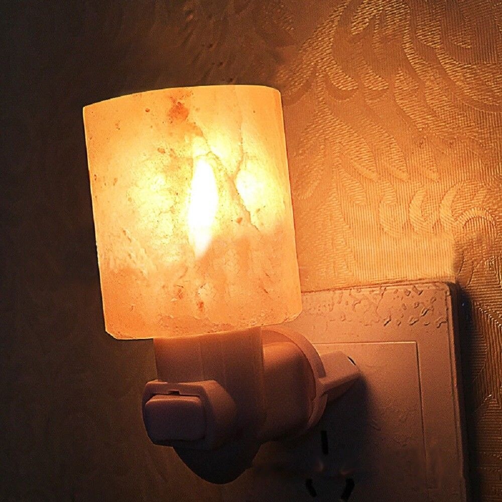 Shop Himalayan Natural Crystal Salt Lamp Wall Mount 3 Plug Night