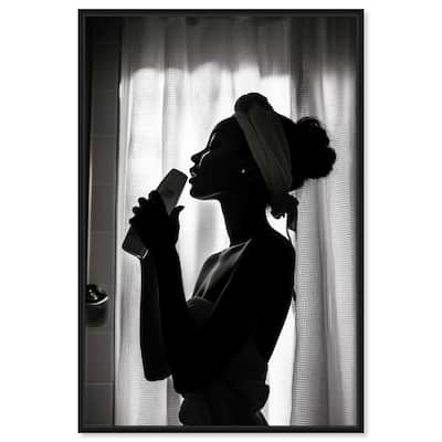 Bathroom Jam Session Canvas by Art Remedy
