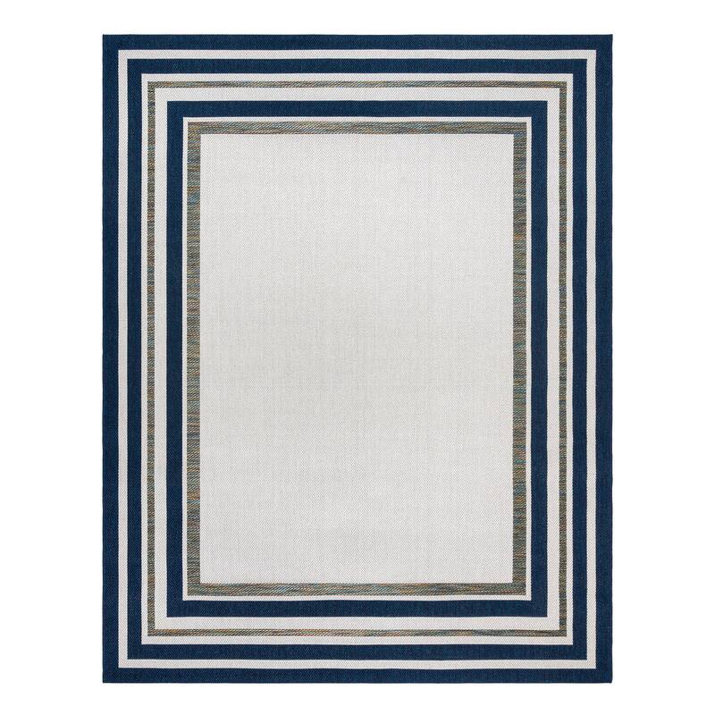 Gertmenian Ringley Luxury Thick Polypropylene Flatwoven Indoor/Outdoor Area Rug Collection